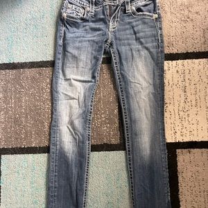 Signature straight Miss me blue jeans size 27